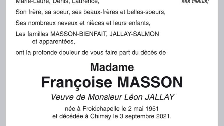 Françoise MASSON