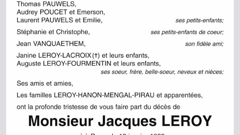 Jacques LEROY
