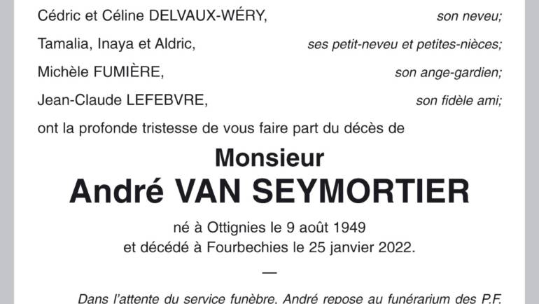 André VAN SEYMORTIER