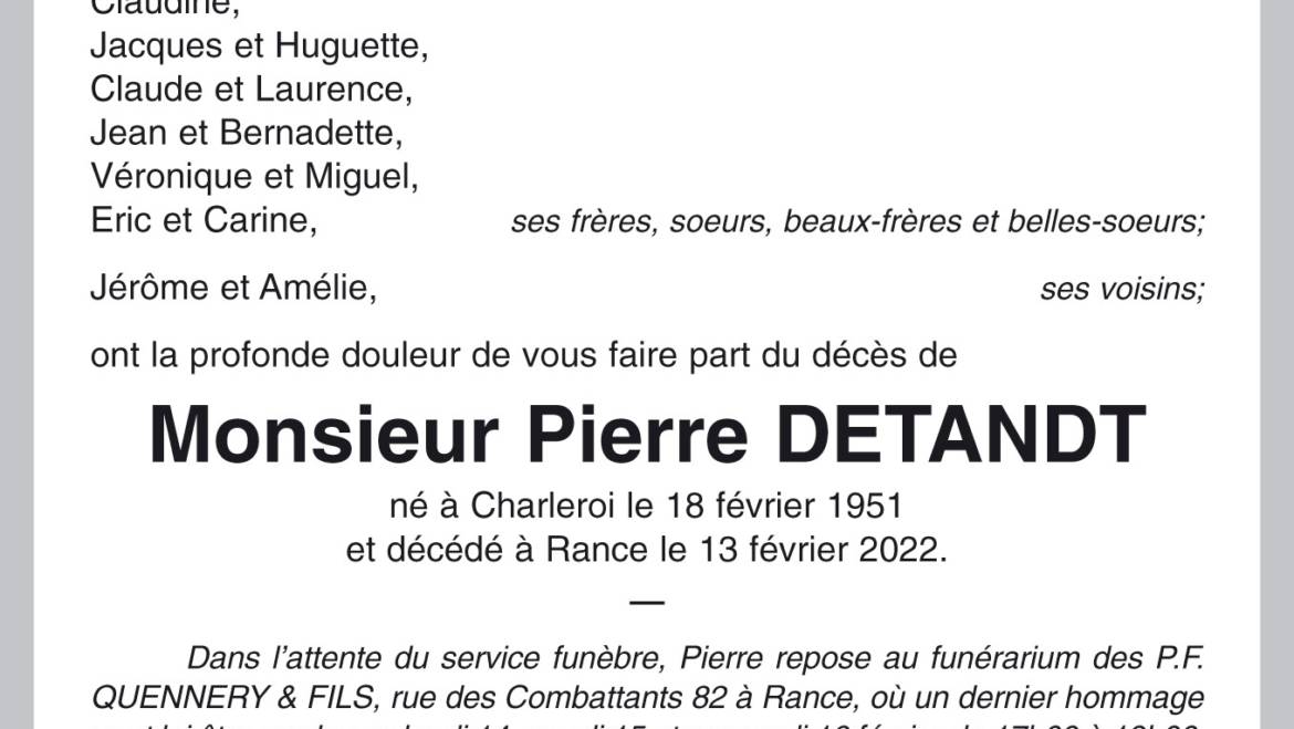 Pierre DETANDT