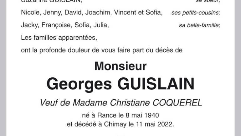 Georges GUISLAIN