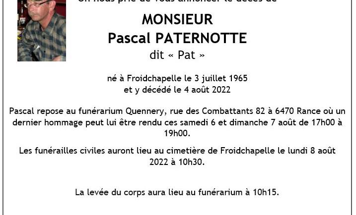 Pascal PATERNOTTE