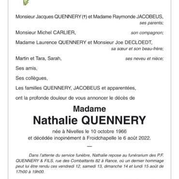 Nathalie QUENNERY