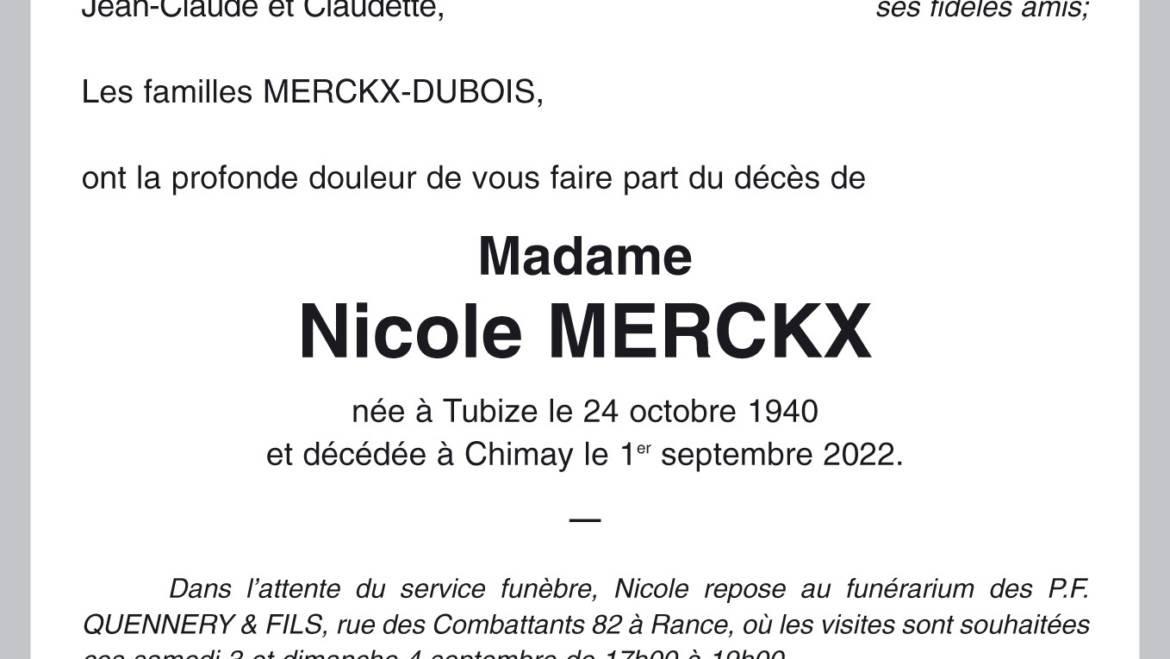Nicole MERCKX