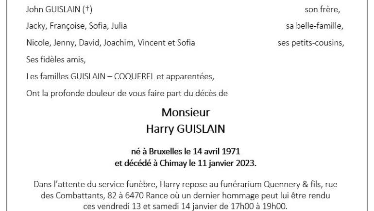 Harry GUISLAIN