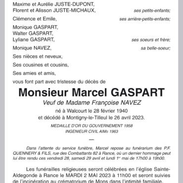 Marcel GASPART