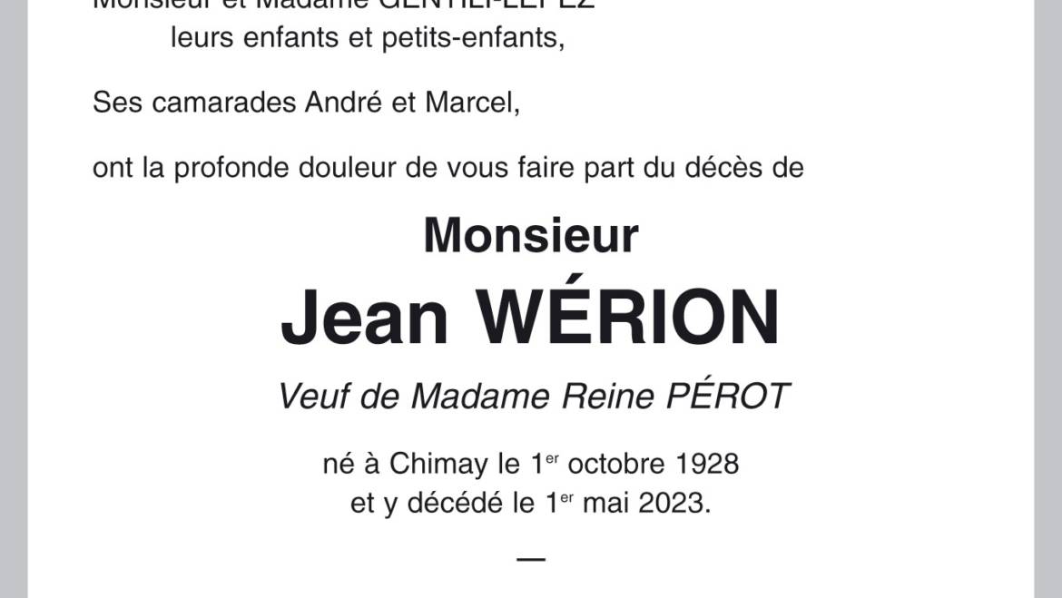 Jean WÉRION