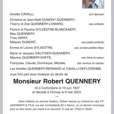 Robert QUENNERY