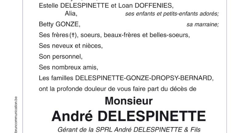 André DELESPINETTE