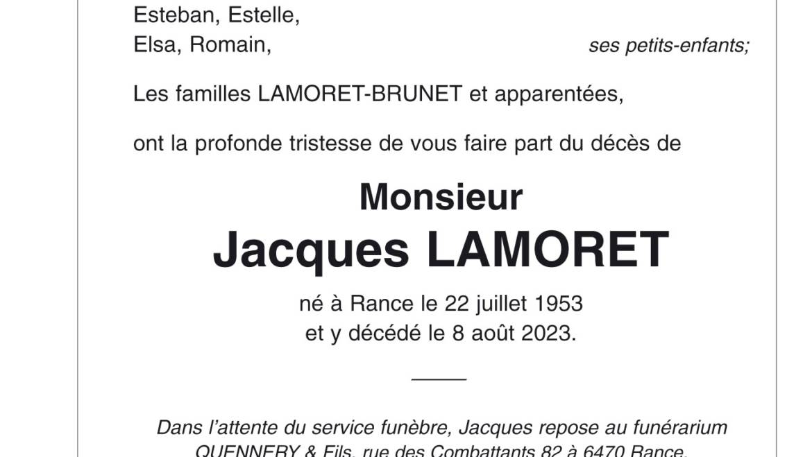 Jacques LAMORET