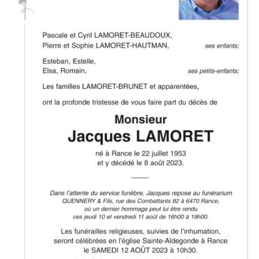 Jacques LAMORET